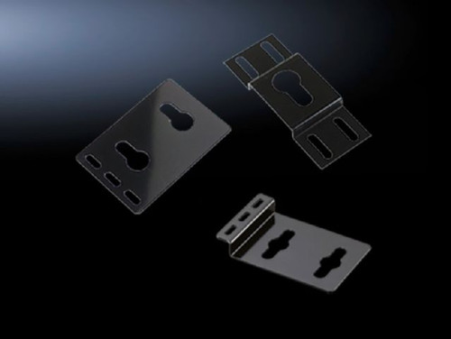 DK 9963800 | Dual PDU button mount bracket, Flat style and recessed button mount PDU brackets to allow mounting of PDUs in the 0U space., Allow 0 U mounting of PDUs, Enclosure frame, Static installation, 2 Pack, Image_1