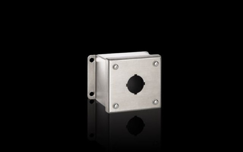 PB 8017714 | PB pushbutton box, 1-hole, 30.5 mm hole diameter, 3.46" H x 3.23" W x 2.72" D, Stainless SteelImage_1