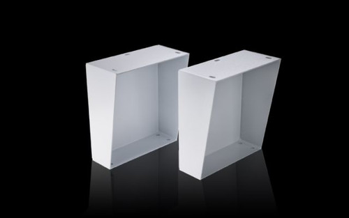 WM 9980104 | For mounting NEMA 3R vented drive enclosures to the floor in accordance with floormount standards. Carbon steel, 12ga, RAL 9003.Image_1