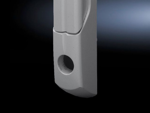 TS 8611020 | Comfort Handle for TS, TS IT, VX SE, PC, IW, The folding technology ensures that the handle does not need any swiveling space, which means that the surface of the door is completely free for installed equipment. Easy installation thanks Image_1
