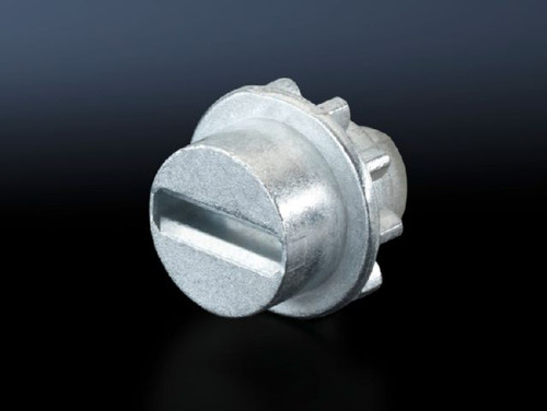 SZ 8611140 | Lock Insert, Alternate lock inserts such as triangular, square, screwdriver, Daimler, Fiat, double-bit., Die-cast zinc, EL, Folding lever handle for padlock and lock inserts, 3, Lock Insert: Screwdriver, Image_1