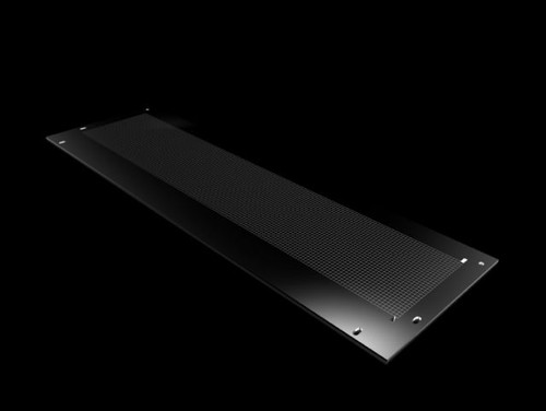 SV 9683500 | Plastic Cable Gland Plates for compartment divider, ABS, Similar to RAL 9005, Assembly components, W: 850mm, H: 251mm, W: 33.5in, H: 9.88in, , 39269097, 2 pc(s)., 1.72, Image_1