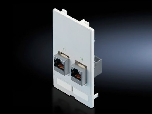 SZ 2482560 | Replacement interface inserts for mounting frame, modular interface flap, Replacement interface for installation in a mounting frame., Plastic, PBTP, basic material to UL 94-V0, 85369095, 1 pc(s)., 0.059, 0.06, Image_1