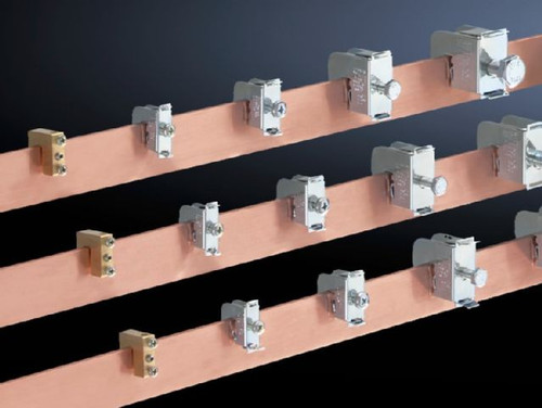 SV 3555000 | Conductor terminal, For connecting round conductors and laminated copper bars., Brass, 85369010, 15 pc(s)., 0.345, 0.401, Image_1