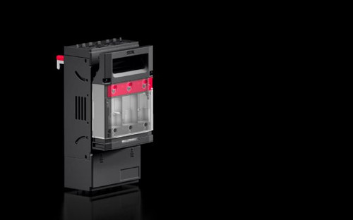 RX 9362005 | RiLineX NH fuse switch disconnector, RiLineX NH fuse-switch-disconnector in size 00 for 60 mm busbar systems. The cover is lockable, sealable and features visual fuse monitoring. The safe voltage test takes place via the integrated measuImage_1