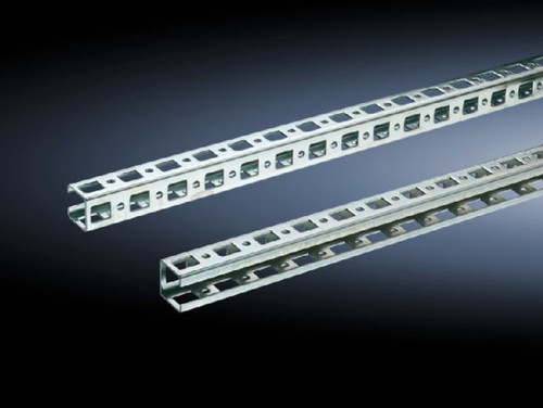 SZ 4169000 | Punched Rails, 23 x 23 mm for VX, TS, VX SE, Mounted on the horizontal and vertical enclosure sections using additional assembly components., Carbon steel, Zinc-plated, 2.052 kg, In VX SE on the horizontal profile/in the roof via mountinImage_1