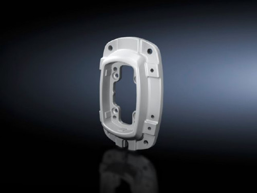 CP 6218820 | Wall/base mounting bracket CP 180, small, For rigid attachment of the support arm system to a vertical or horizontal surface., Wall/base mount: Cast steel, RAL 7035, Seals Adjusting screws Self-tapping screws for support section attachmeImage_1