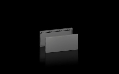 VX 8660043 | Base/Plinth Trim Panels, Side for base/plinth system VX, carbon steel, For side blanking of a base/plinth unit and for additional stabilization or the interior installation of baying bases. One 200 mm-high or two 100 mm-high trim panels Image_1