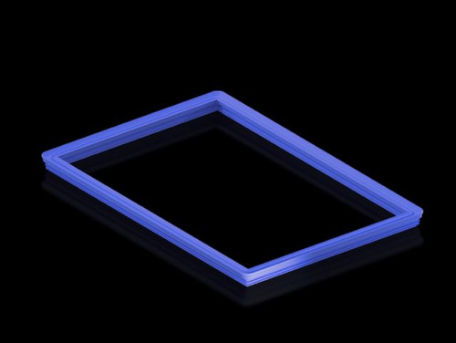 HD 5050856 | Sealing frame HD, Seal: Silicone, compliant with FDA Guideline 21 CFR 177.2600, Seal: Blue, dyed (RAL 5010), 40081100, 1 pc(s)., 0.13, 0.14, Image_1
