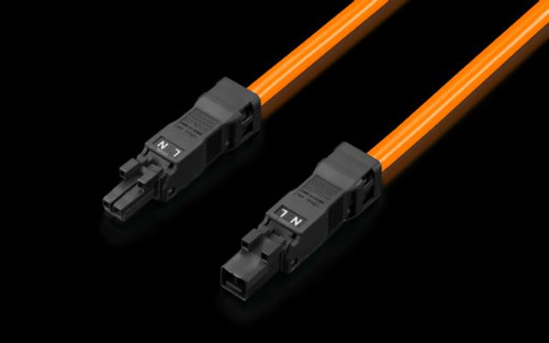 SZ 2500550 | Connection cable, For simple, time-saving connection of the LED system light., Orange, Length: 1,000 mm ( Length: 39.4 ? ), 0.12 kg, 100 V - 240 V, 1~, 60 Hz, 1, 0.11, Image_1