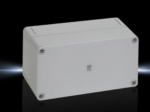 PK 9513000 | PK Polycarbonate enclosure, WHD: 180x94x81 mm, fibreglass-reinforced polycarbonate, without knockouts, with grey coverImage_1