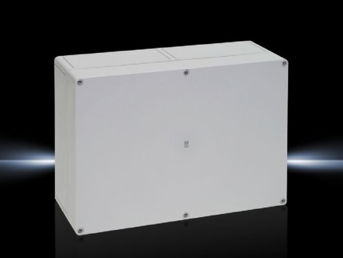 PK 9523000 | PK Polycarbonate enclosure, WHD: 360x254x111 mm, fibreglass-reinforced polycarbonate, without knockouts, with grey coverImage_1