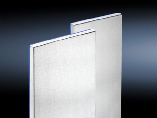 HD 4000185 | HD side panels for large enclosure HD, Side panels with external, blue silicone seal. The attachment points are located within the sealed area., Stainless steel 1.4301 (AISI 304), 2.0 mm, Incl. fastening material for screwing from the inImage_1