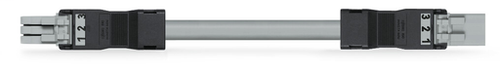 Wago 891-8993/006-503 | pre-assembled interconnecting cable, Eca, Socket/plug, 3-pole, Cod. B, 5 m