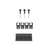 KXT5CUAL2X240M-4PC | KIT FC CUAL 2X95...240MM2 XT5 4PCS, Voltage Rating: KIT FC CuAl 2x95...240mm2 XT5 4pcs