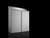 HD 1318600 | HD compact enclosure, WHD: 1010x1050(H1)x1280(H2)x400 mm, stainless steel, 1.4301, with mounting plate, with hinged door and silicone sealImage_1