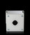 PB 8017685 | PB pushbutton box, extra deep, 1-hole, 30.5 mm hole diameter, 3.98" H x 3.98" W x 4.72" D, Carbon Steel, Light GrayImage_3