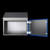 HD 1307600 | HD Compact enclosure, WHD: 510x550(H1)x669(H2)x210 mm, Stainless steel 1.4301, with mounting plate, with hinged door and silicone sealImage_4