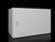 AX 1339000 | AX wall-mounted enclosure, WHD: 600x380x350 mm, carbon steel, with mounting panel, single-door, with one cam lockImage_1