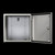 AX 1100000 | AX wall-mounted enclosure, WHD: 1000x760x210 mm, carbon steel, with mounting panel, two-door, with two cam locksImage_4