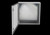 WM 8017594 | WM wall-mounted enclosure single-door, These single door wallmount enclosures can be used for virtually any application. The WM series ensures NEMA protection through a secure locking system, foamed-in-place gasket, and knife-edge sealinImage_2