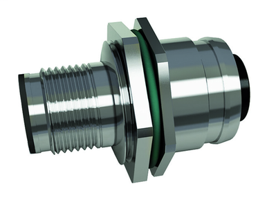 756-9217/050-000 | M12 panel feed-through connector, A-coded