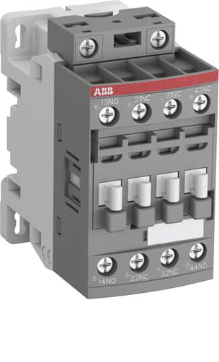 ABB NFZB22E-21 Contactor Relay, 2NO+2NC, Coil 24-60V AC / 20-60V DC, Screw Terminals