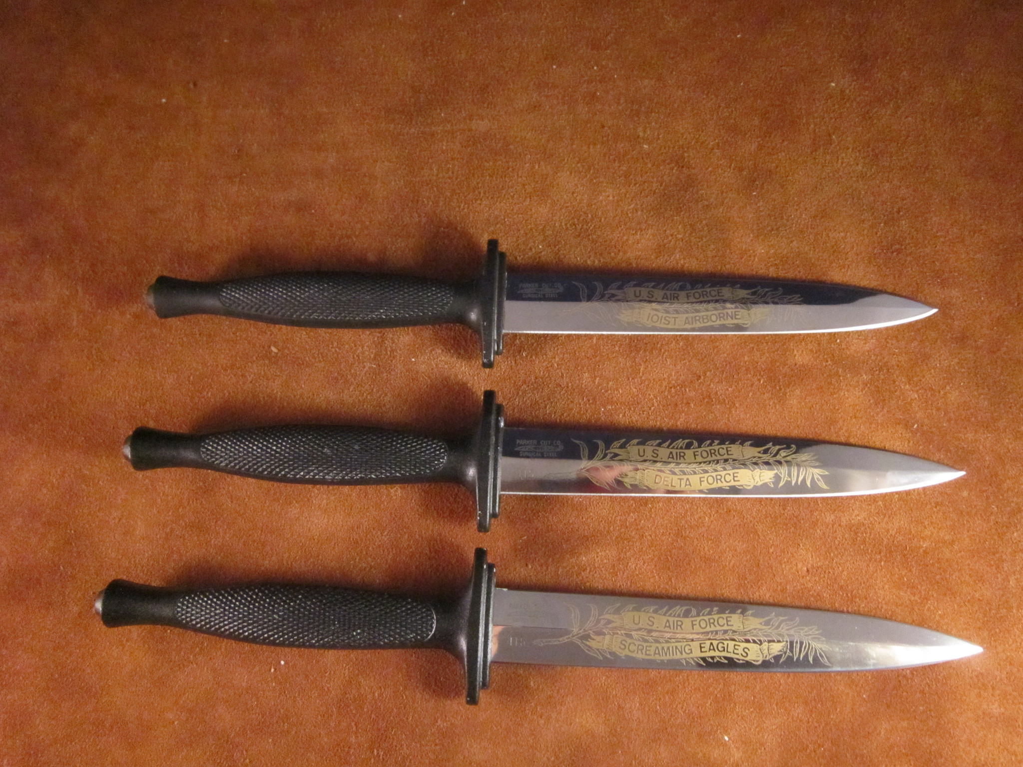 70's Parker Combat Series knife set- Seki, Japan