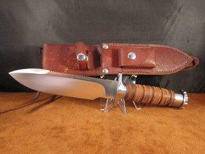 Hackman survival knife & Sheath- all original.