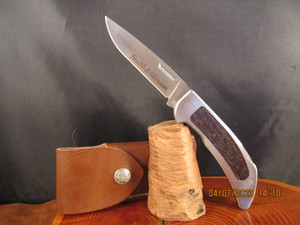 Vintage Smith & Wesson 6062- handcrafted Drop Point Hunter