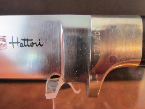  SOLD Hattori H109 -2013 "Knife of the Year" -0224