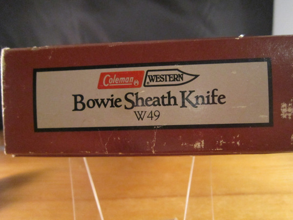 1987 Western W-49 Bowie Knife