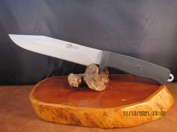 Gryphon M35 Survival/Combat knife, leather sheath