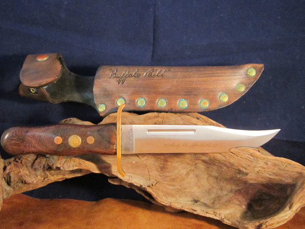 1970 Schrade Walden Buffalo Bill Knife 