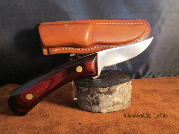 80's Western Knives W-82 Trailing Point Knife