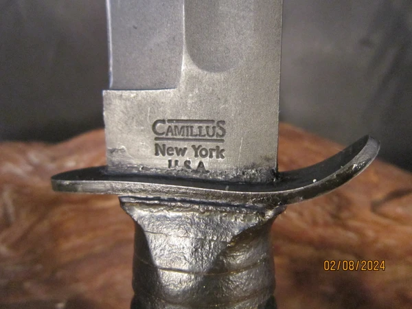 Vintage Camillus 7" Combat knife