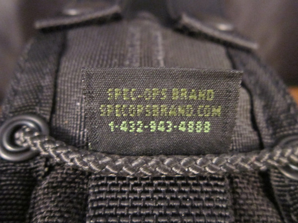 M-35 combat knife with Black Nylon Spec Ops sheath