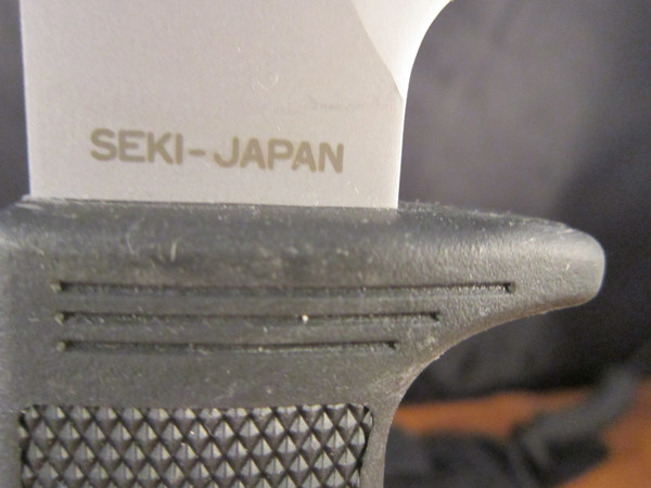 M-35 combat knife with Black Nylon Spec Ops sheath