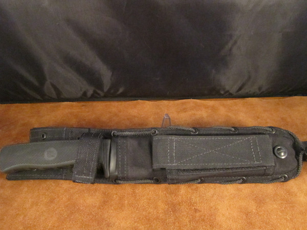 M-35 combat knife with Black Nylon Spec Ops sheath