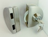 Ideal Glass Door Patch Locks