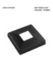 DISC COVERS BOTTOM CAST SQUARE 105MM IN SS316