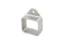 EC52521SHRWBBS - BL END CAP WALL BRACKET RECT. FOR 25X21MM PIPE WITH AN OFFSET HOLE, SLOTTED HANDRAIL SS 2205