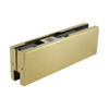 PF2BG | Top Door Patch Fitting small plate Brush Gold Finish