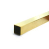 TU6401920SBG | TUBE SQUARE 40 X 40 MM WITH 2.0 MM THICK 5.8M (19') LENGTH IN SS316 IN #4 BRUSHED GOLD FINISH