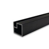 GCDF2221 | GLASS CABINET ALUMINUM FRAME | 22mm x 21mm | 118 INCHES