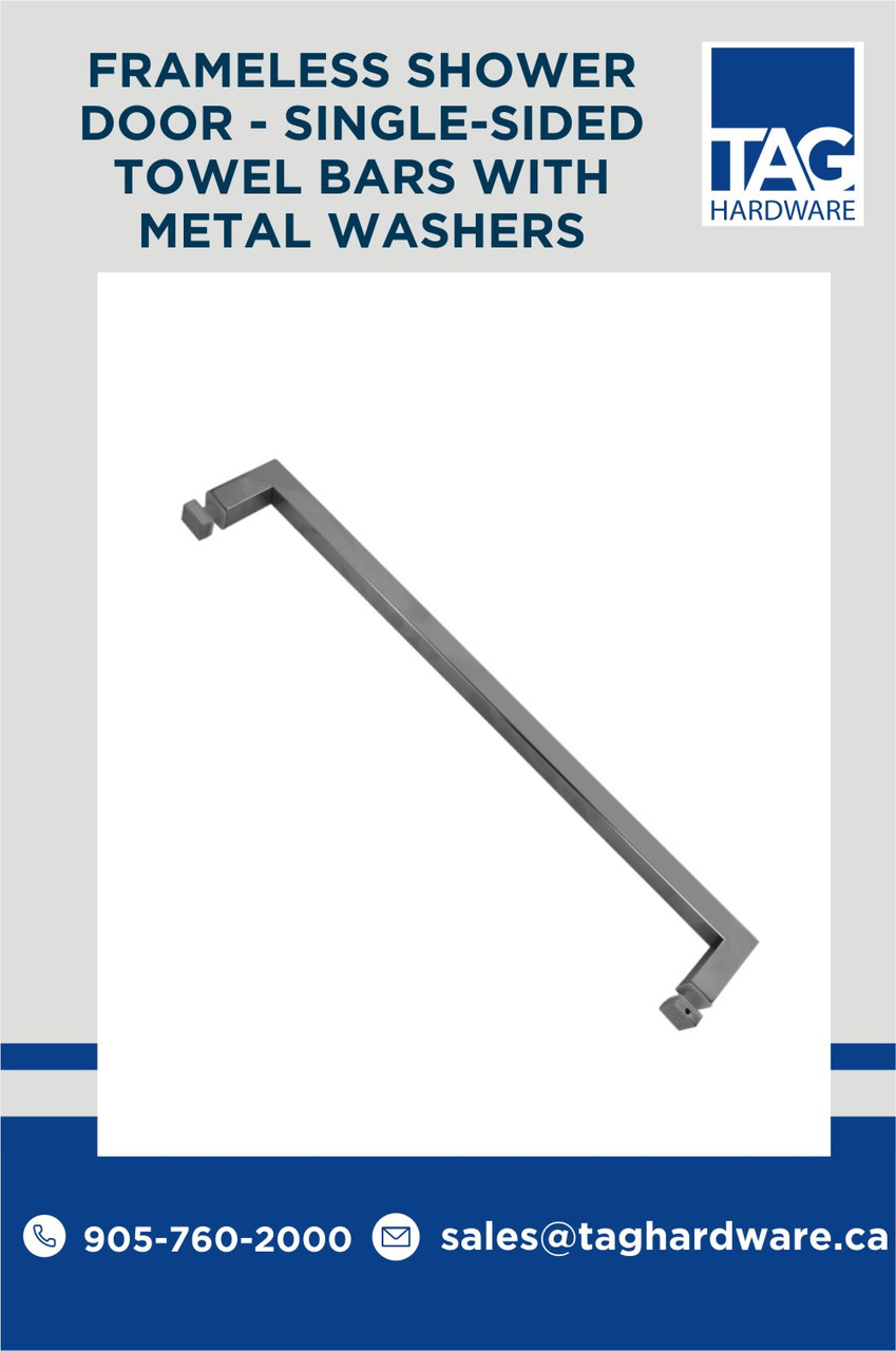 Ideal Towel Bars for Glass Doors by Tag