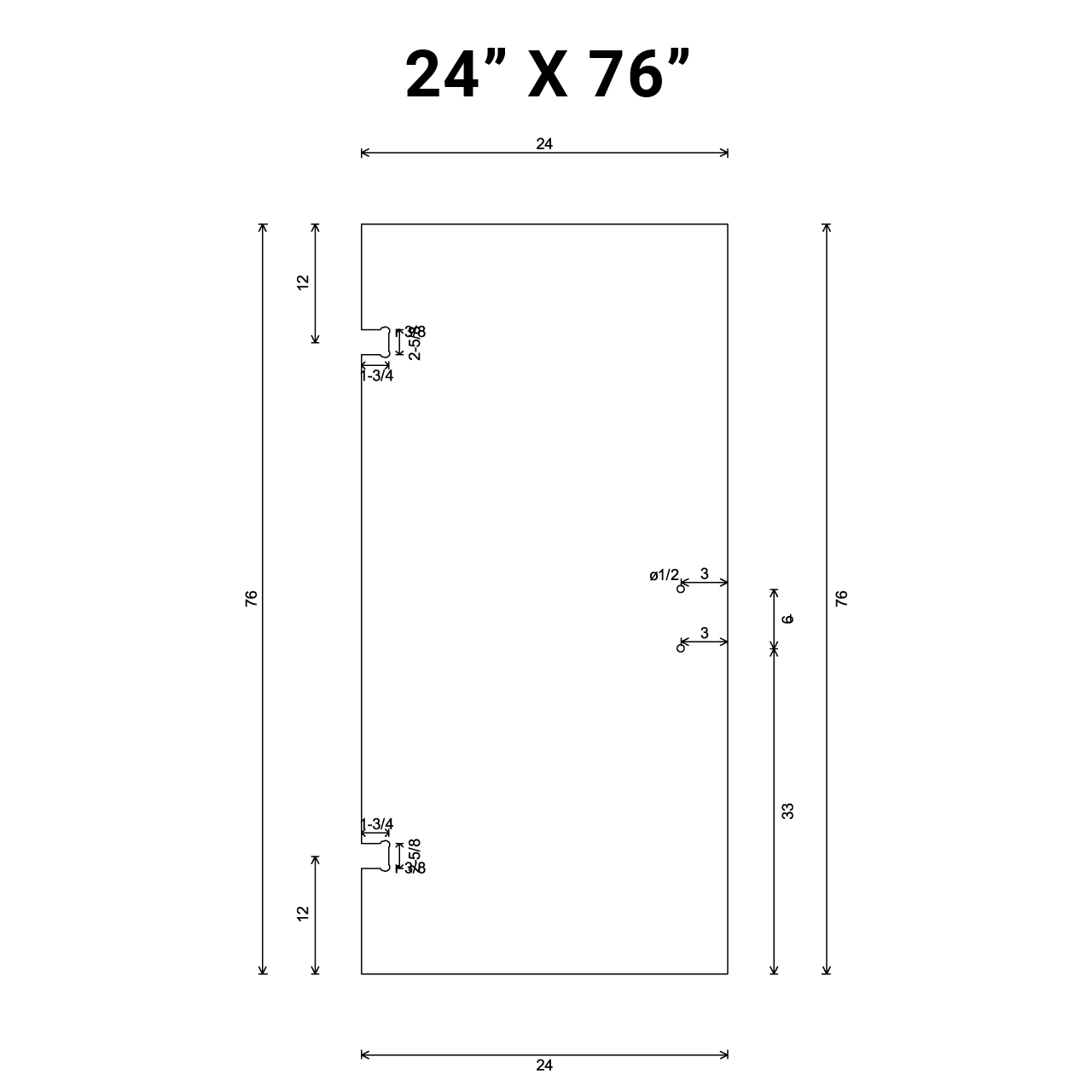 SD7624-2H (24in X 76in)