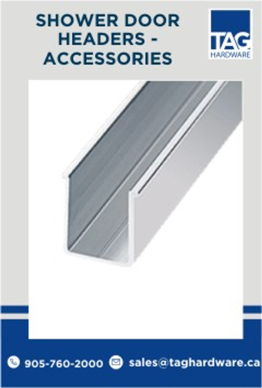 Shower Door Header Accessories  in Canada