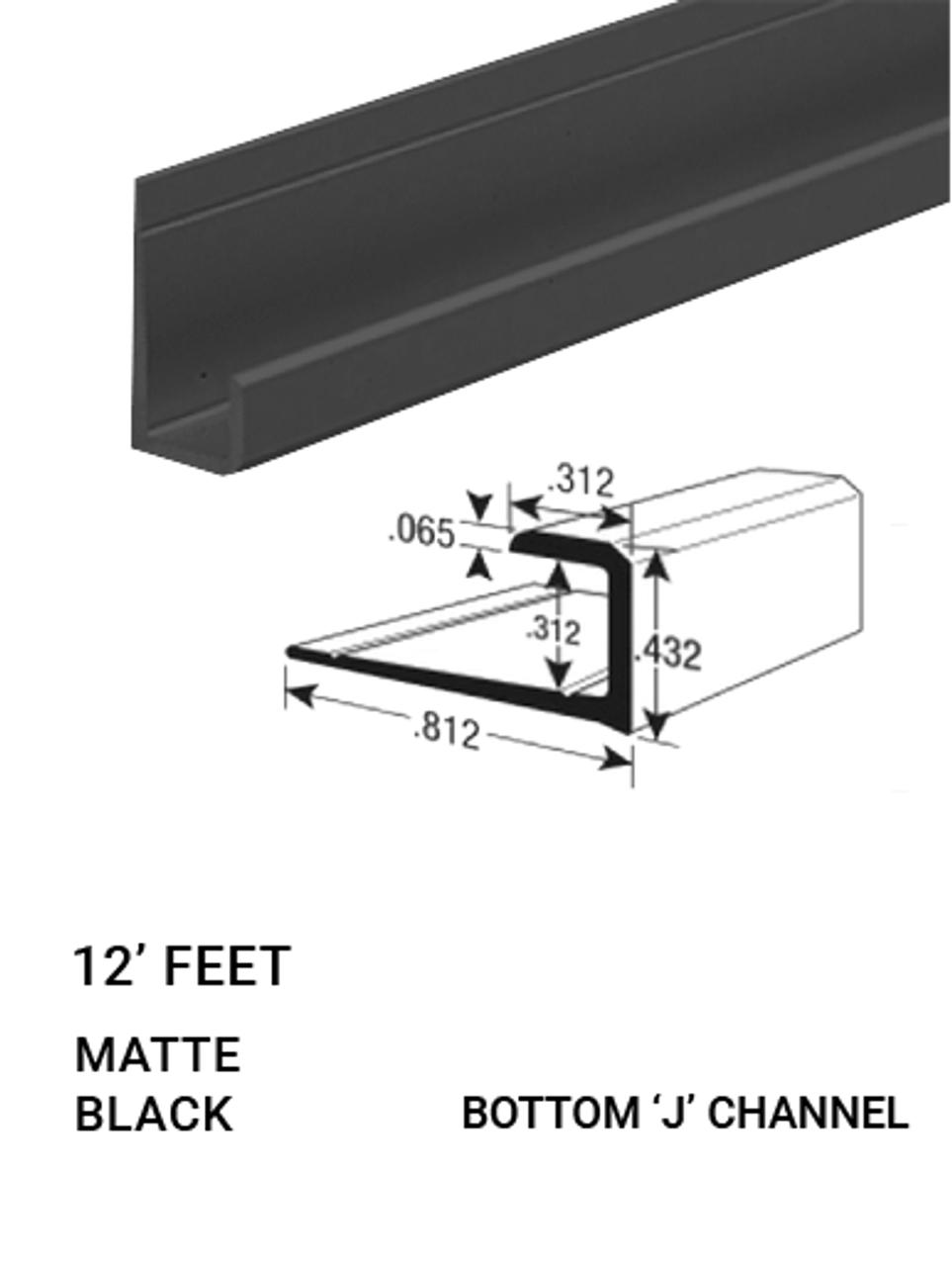 Aluminum j channels