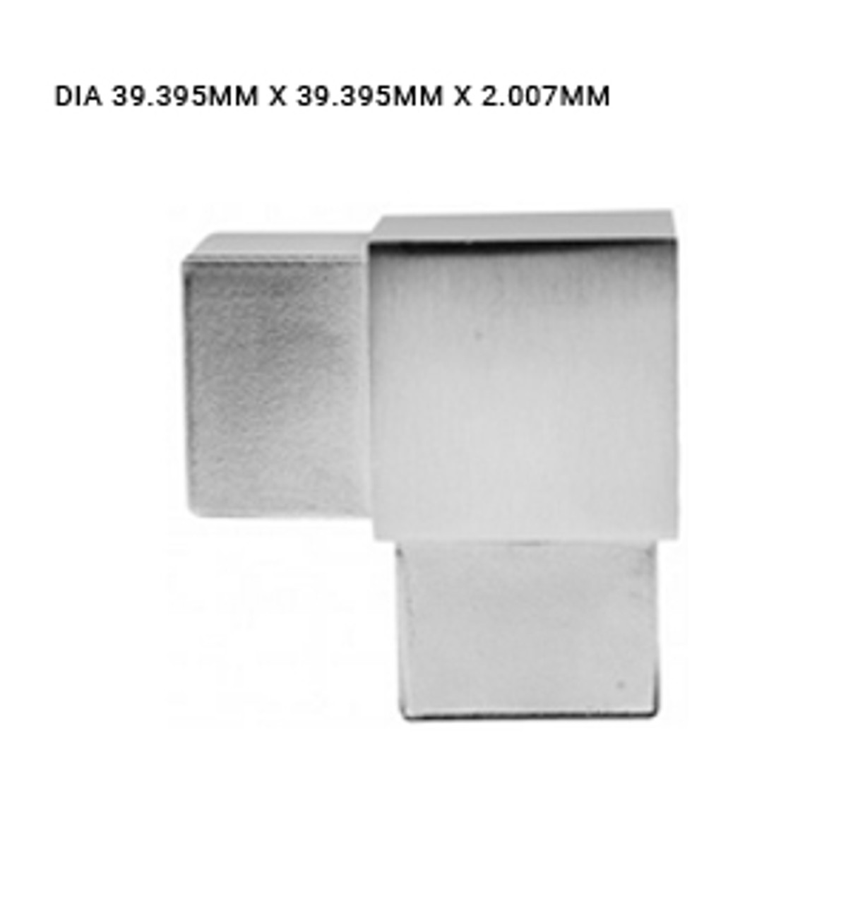 EB44020EBL | 90-DEGREE ELBOW SQUARE SS316